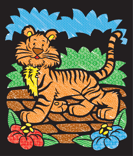 Melissa & Doug Magic Velvet affiches à motif à révéler animal de voyage Melissa & Doug 5397 000772053976