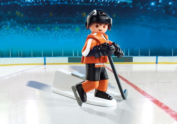 Playmobil Playmobil 9033 LNH Joueur de hockey Flyers de Philadelphie (NHL) (avril 2016) 4008789090331
