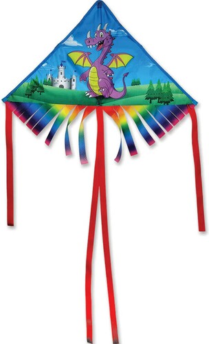 Premier Kites Cerf-volant monocorde Fringe delta 28 - Dragon 630104173814