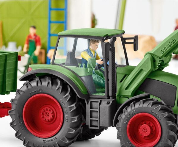 Schleich Schleich 42379 Tracteur avec remorque 4059433573731