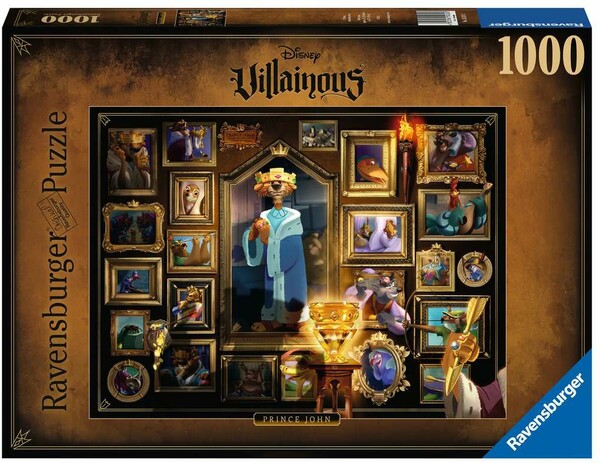 Ravensburger Casse-tête 1000 Disney Villainous Roi Jean (Robin des Bois) 4005556150243