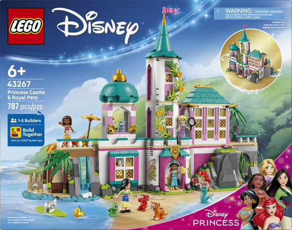 LEGO LEGO 43267 Le château des princesses et les animaux royaux 673419404150