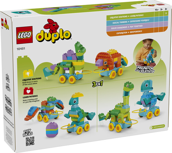 LEGO LEGO 10451 Dinosaures sur roues 3-en-1 673419405775