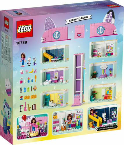 LEGO LEGO 10788 La maison magique de Gabby 673419378352