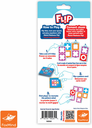 FoxMind Match madness flip (fr/en) 842710002345