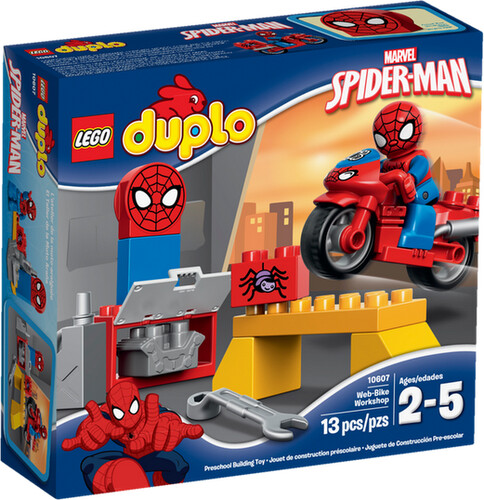 LEGO LEGO 10607 DUPLO Web-Bike de Spider-Man (motocyclette) (oct 2015) 