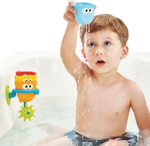 Yookidoo Jeux de bain remplie & renverse 7290107724616