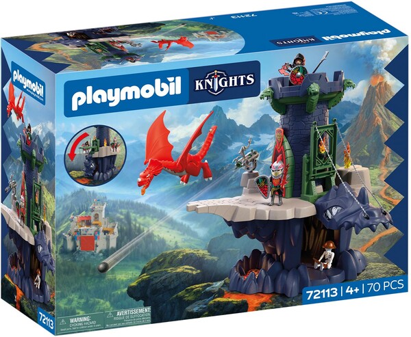 Playmobil Playmobil 72113 Tour des chevaliers du Dragon 4008789721136