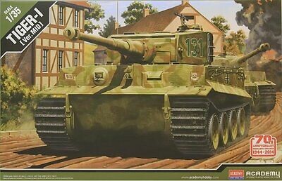 Academy Modèle à coller Tiger-1 mid.ver70th ann.norm inv44"1/35" 8809258921974