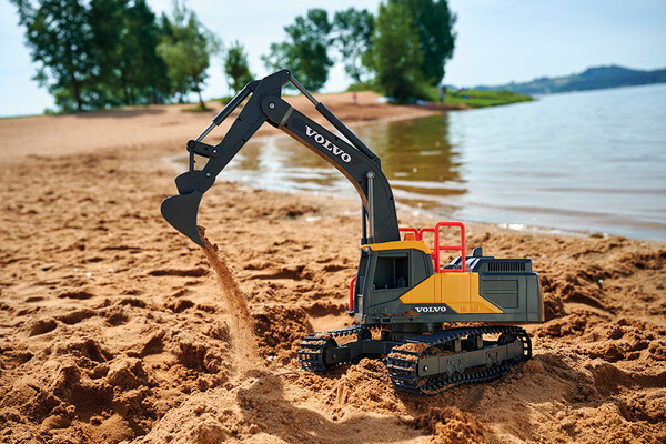 Dickie Toys dickie - volvo excavatrice minière radiocommandée sons et lumières 60 cm 4006333074790