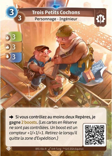 Equinox Altered TCG - Au Delà des Portes - Deck de Démarrage Axiom (francais) ************
