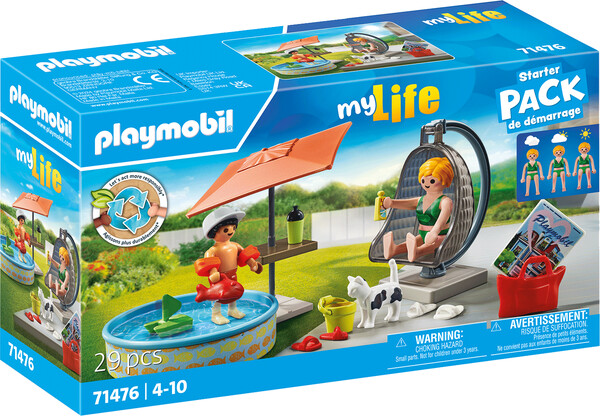 Playmobil Playmobil 71476 Starter Pack: Maman et enfant avec fauteuil suspendu 4008789714763