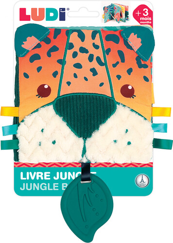 LUDI Livre de tissu Jungle 3550833300879