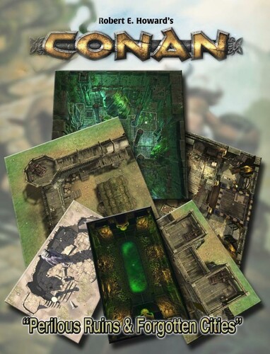 Funforge Conan (fr) tuiles ruines 3770019647417