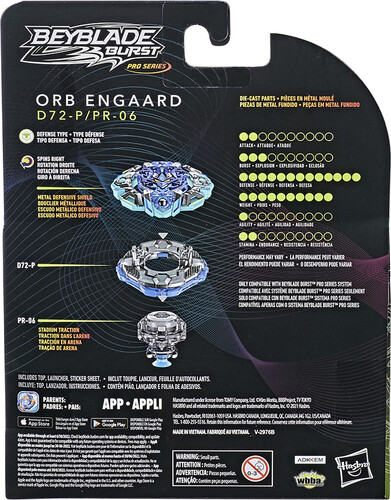 Beyblade Beyblade Burst Pro Series Kit de départ Orb Engaard (2022) 630509998005