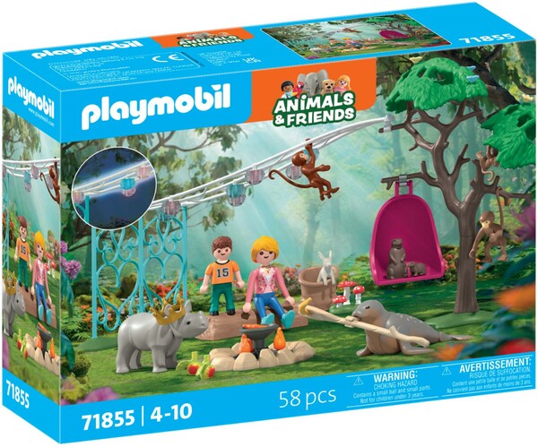 Playmobil Playmobil 71855 Animals & Friends Fête d'anniversaire dans le jardin 4008789718556