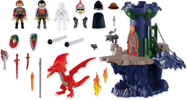 Playmobil Playmobil 72113 Tour des chevaliers du Dragon 4008789721136