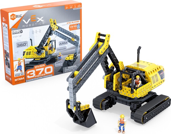 HEXBUG Vex Robotics excavator (fr/en) ensemble de construction 807648076080
