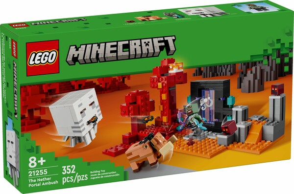 LEGO LEGO 21255 L'embuscade au portail du Nether 673419388498