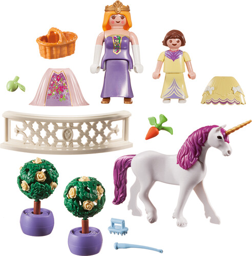 Playmobil Playmobil 70107 Mallette transportable Princesses avec licorne 4008789701077