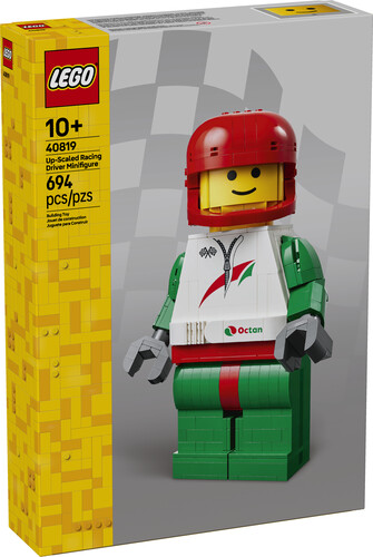 LEGO LEGO 40819 Up-Scaled Racing Driver Minifigure 673419408868