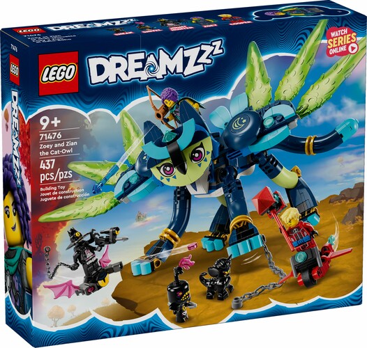 LEGO LEGO 71476 Zoey et Zian, le chat-hibou 673419389365