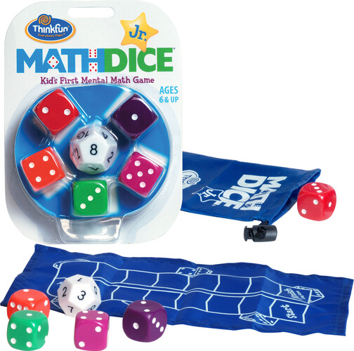 ThinkFun Math Dice Jr. (junior) (fr/en) 019275315153