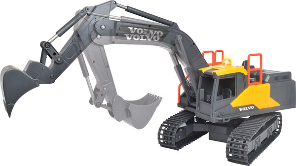 Dickie Toys dickie - volvo excavatrice minière radiocommandée sons et lumières 60 cm 4006333074790