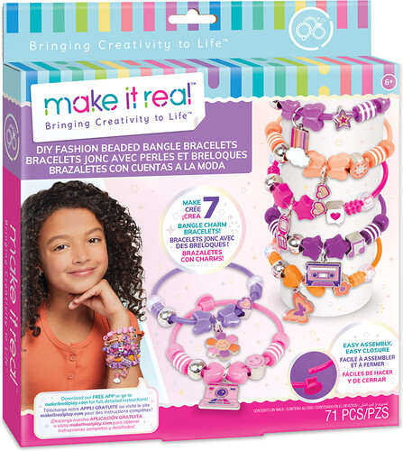 Make It Real Make It Real - bracelets jonc avec perles & breloques 20695929013299