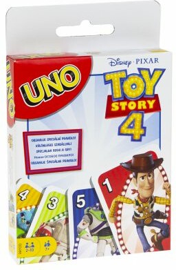 Mattel UNO (fr/en) Histoire de Jouet 4, jeu de cartes (Toy Story 4) 887961744989