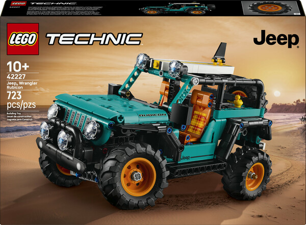 LEGO LEGO 42227 Jeep Wrangler Rubicon SUV 673419423472