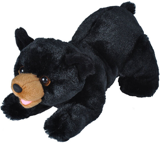 Wild Republic Ours noir peluche 10" 092389216141