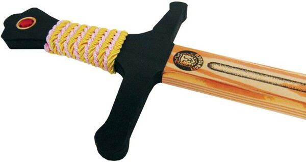 Liontouch Costume chevalier Woodylion épée rose/or (59.2 x 18.2 cm) 5707307510038