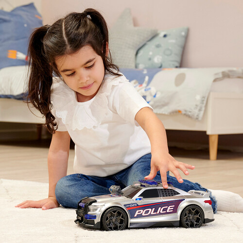 Dickie Toys City Heroes - force de police sons et lumière 33 cm 4006333084706