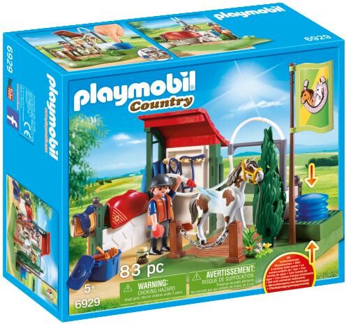 Playmobil Playmobil 6929 Box de lavage pour chevaux 4008789069290