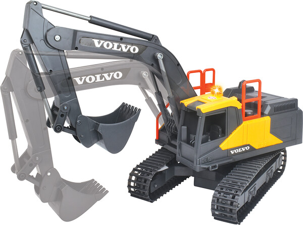 Dickie Toys dickie - volvo excavatrice minière radiocommandée sons et lumières 60 cm 4006333074790
