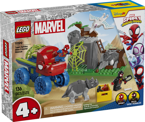 LEGO LEGO 11199 Sauvetage de l’équipe Spidey en dino-véhicule 673419404365