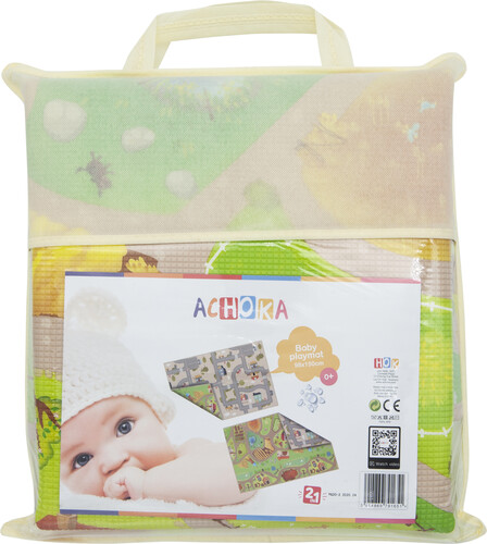 Achoka Tapis réversible Ville/ferme XPE 5414869791552