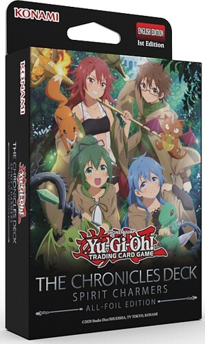 Konami Yugioh - The chronicles deck - Spirit charmers 083717869818