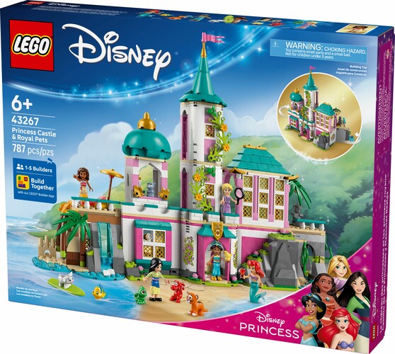 LEGO LEGO 43267 Le château des princesses et les animaux royaux 673419404150