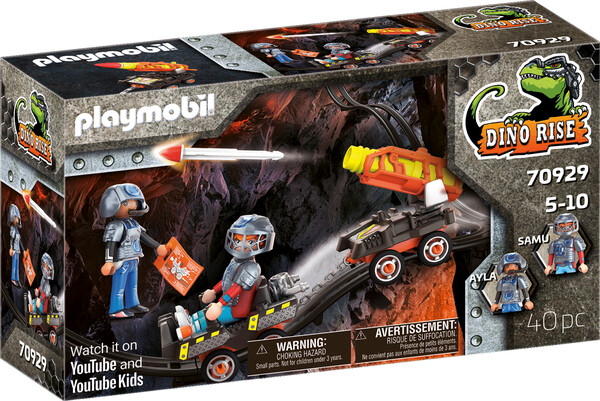Playmobil Playmobil 70929 Dino Rise Véhicule de tir pour Dino Mine 4008789709295