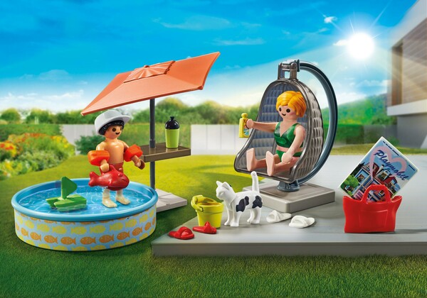 Playmobil Playmobil 71476 Starter Pack: Maman et enfant avec fauteuil suspendu 4008789714763