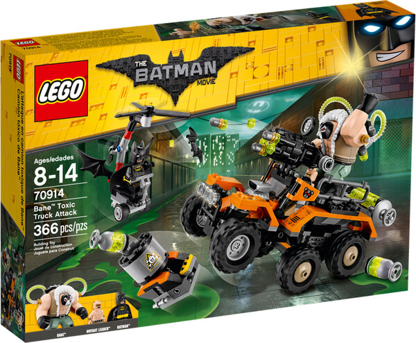 LEGO LEGO 70914 Super-héros L'attaque du camion toxique de Bane, Batman 673419267786