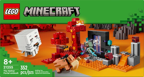 LEGO LEGO 21255 L'embuscade au portail du Nether 673419388498