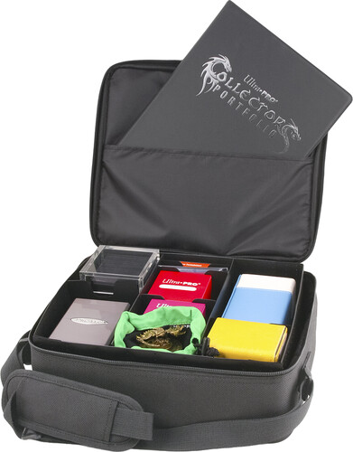 Ultra PRO Sac de transport noir de luxe Black Dragon pour jeu de cartes à collectionner 074427848552