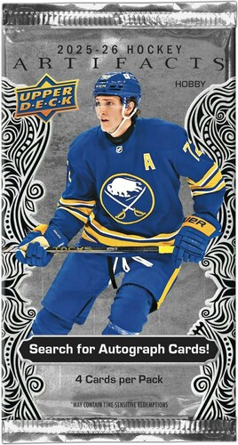 Upper Deck Upper Deck Artifacts Hockey 25/26 Hobby Booster (4/8/20) 053334012560