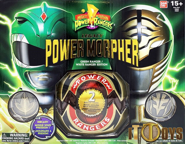 Imports Dragon Power Rangers legacy - Power Morpher Green Ranger 045557966096