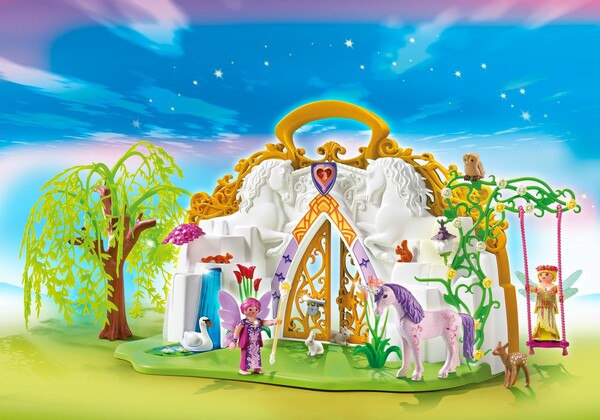 Playmobil Playmobil 5208 Coffret transportable Parc enchanté des fées et licorne (mai 2014) 4008789052087