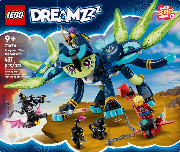 LEGO LEGO 71476 Zoey et Zian, le chat-hibou 673419389365
