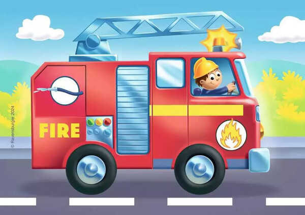 Ravensburger casse-tête Casse-tête 2-3-4-5 progressif Rescue Vehicles 4005555040644